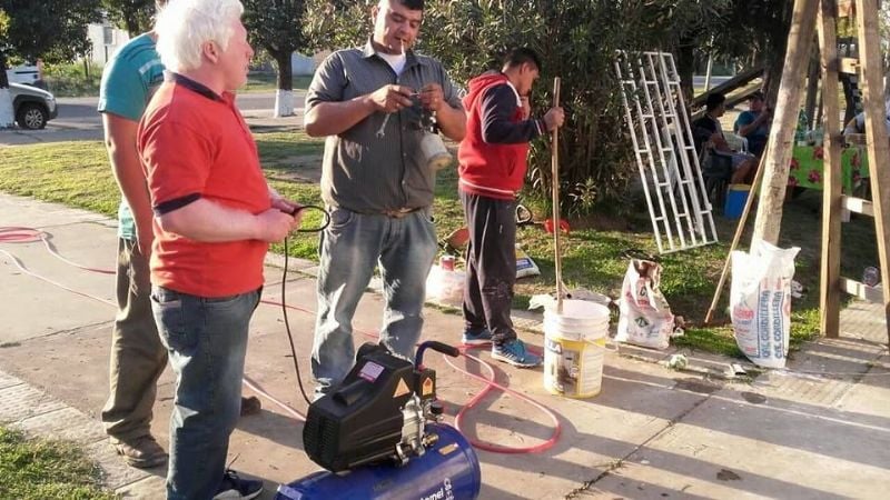 La JP de Paclín en acción: Ejecutan obras en diversas localidades