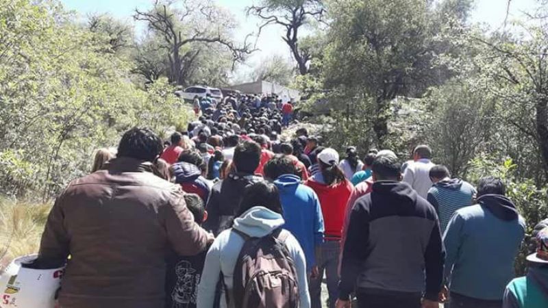 Tradicional celebración en El Alto del Rosario