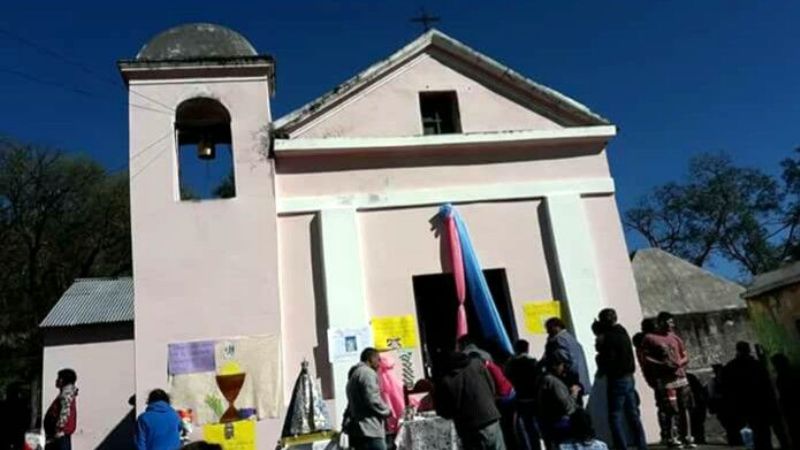 Tradicional celebración en El Alto del Rosario