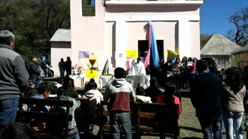 Tradicional celebración en El Alto del Rosario