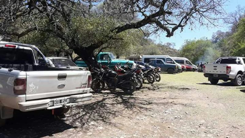 Tradicional celebración en El Alto del Rosario