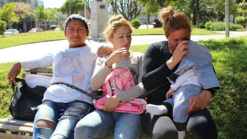 Mujeres continúan con el reclamo por viviendas