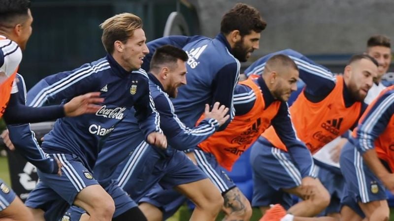 Hermetismo de la selección antes del partido con Perú