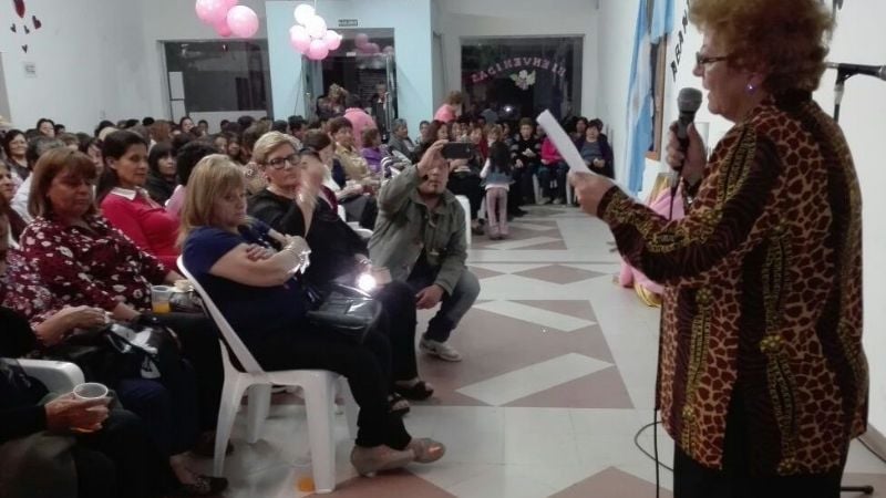 Mujeres peronistas agasajaron a madres en Belén