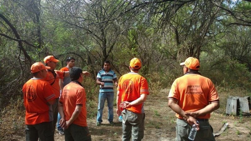 Defensa Civil coordinó acciones con apicultor para el cuidado de abejas