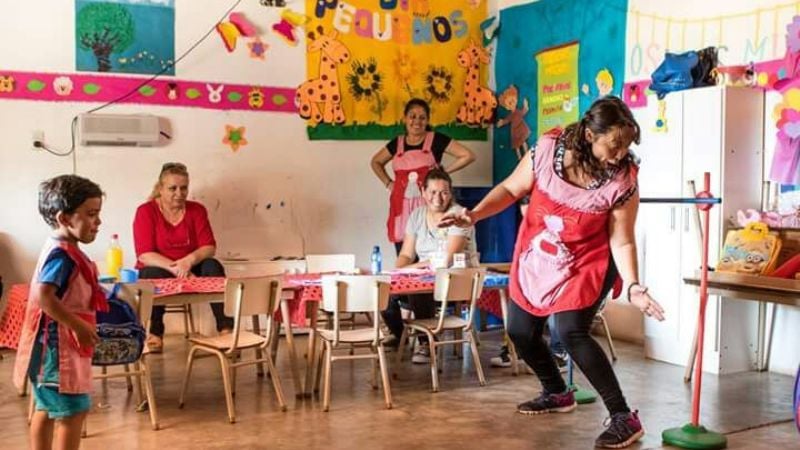 Programa "Niñez Cercana" en Recreo