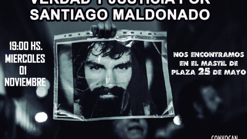 Marcha para pedir Justicia por Santiago Maldonado