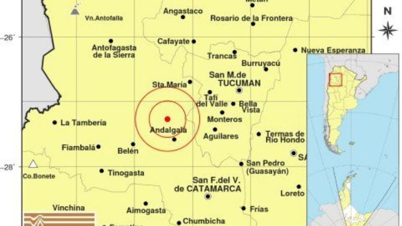 Dos temblores en el Oeste