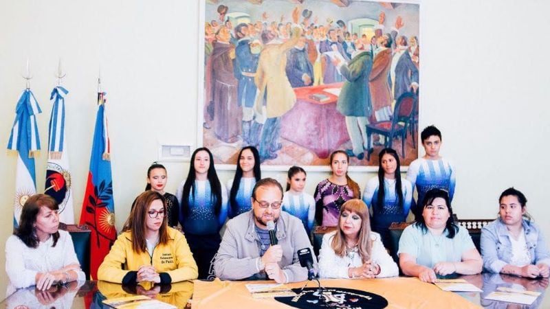 Se presentó el Campeonato Argentino de Patín