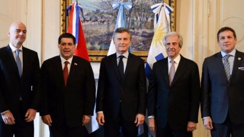 Argentina, Uruguay y Paraguay confirmaron postulación para organizar el Mundial 2030
