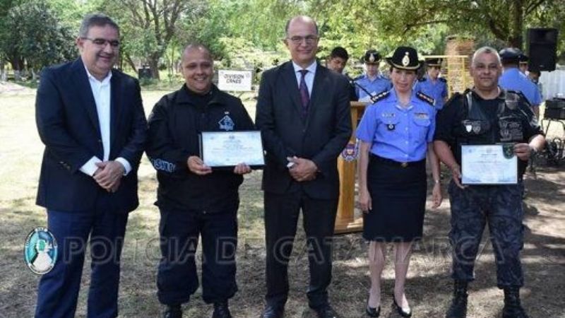 Finalizó Curso de Capacitación de la División Canes