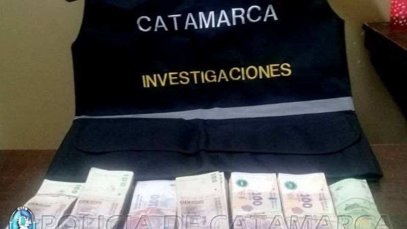Esclarecen un cuantioso robo y aprehenden a un hombre