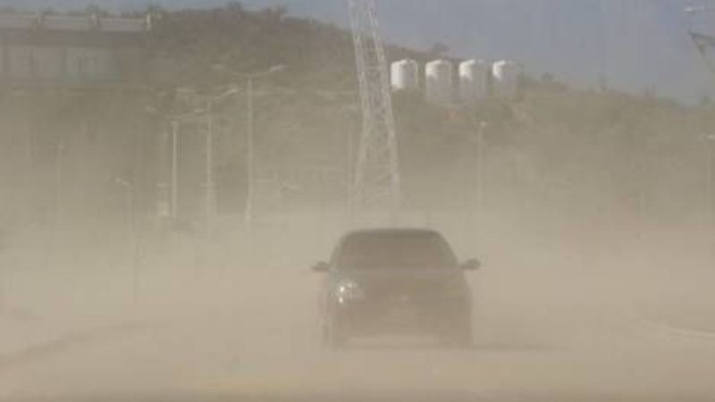 El viento puede llegar a la Capital