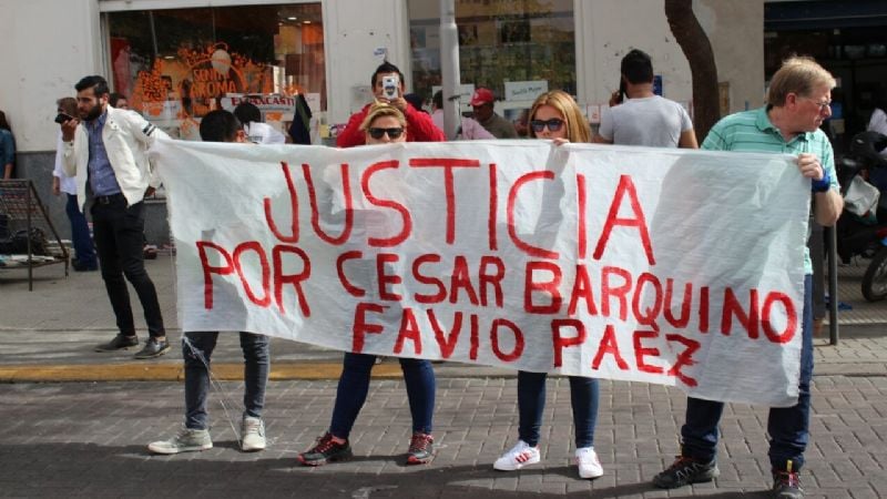 Piden justicia por el joven baleado por el policía