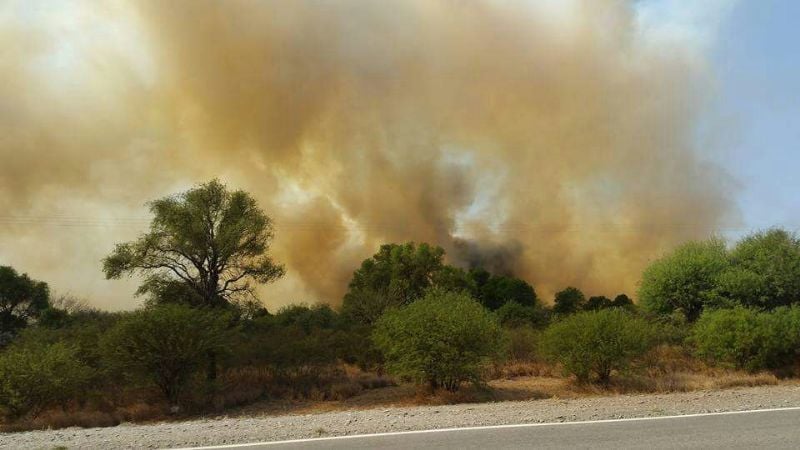 Más fotos del paso del Pampero por Chumbicha