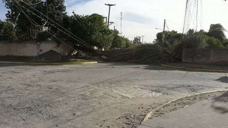 Más fotos del paso del Pampero por Chumbicha
