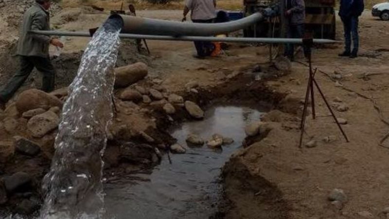 Llega el agua potable a Loteo Parque Sur
