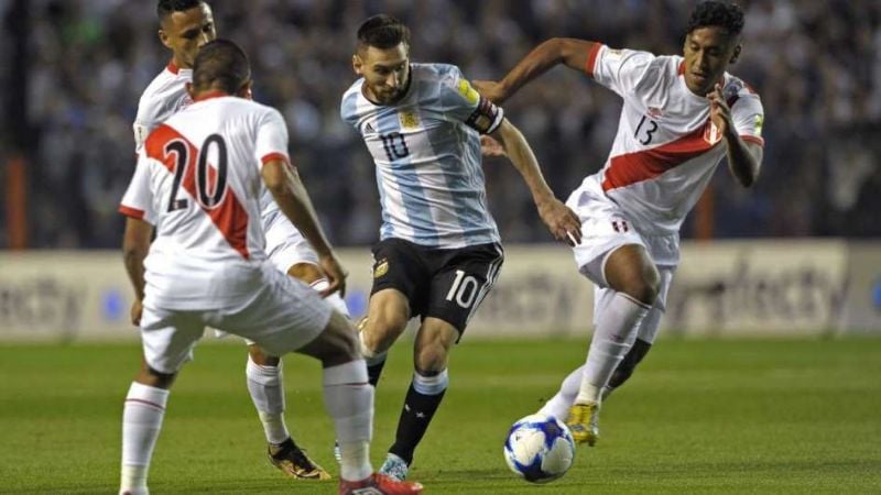 Argentina empató con Perú, y hoy está afuera del Mundial