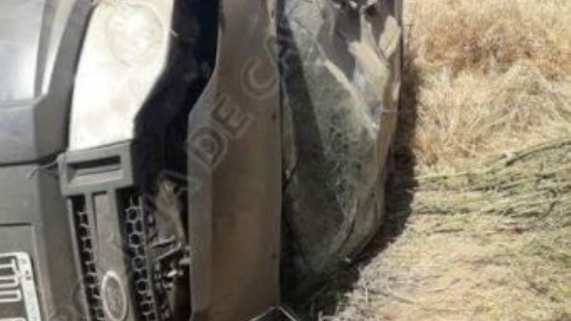 Volcó un auto cerca de Chumbicha