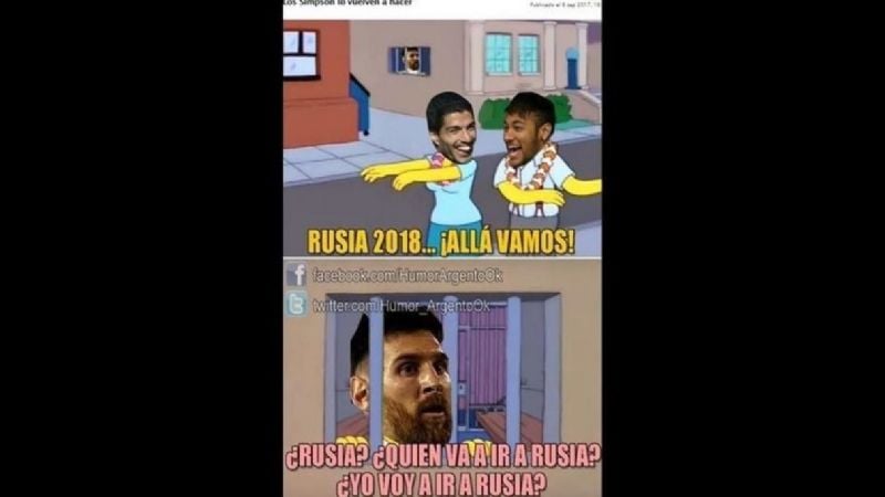 Las bromas sobre el empate de Argentina con Perú