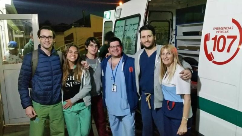 Ablación multiorgánica en el Hospital San Juan Bautista