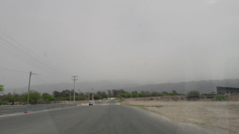 Aseguran que fue viento zonda y no Pampero