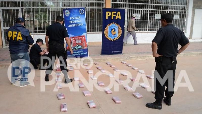 Tres tucumanos detenidos con millonaria carga de cocaína