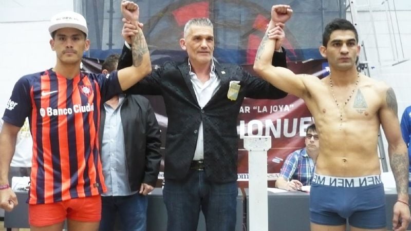 “La Joya” y “el Chucky” con todo listo tras el pesaje