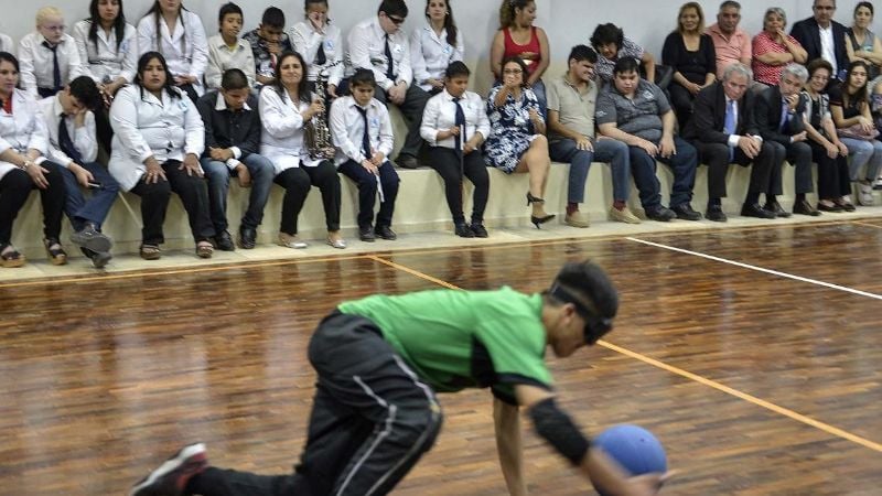 Lucía inauguró la nueva Escuela para Ciegos, el 100° edificio escolar de su gestión