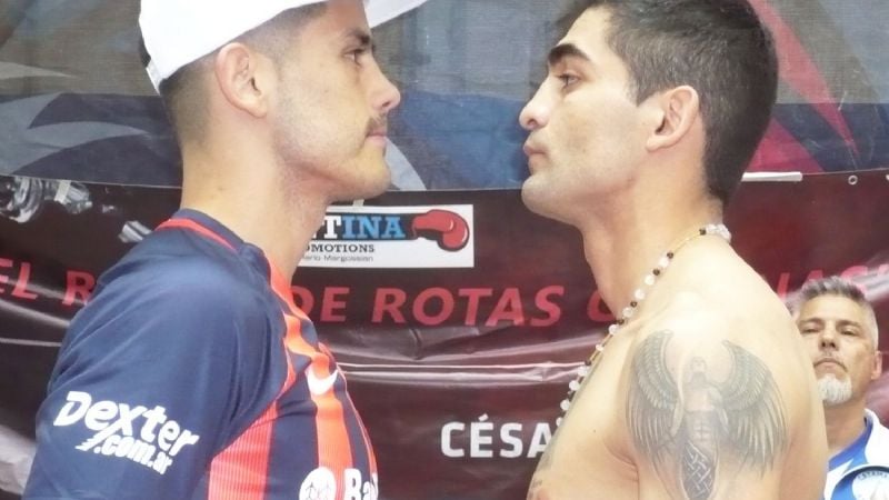 “La Joya” Barrionuevo expone su corona ante el “Chucky” Verón