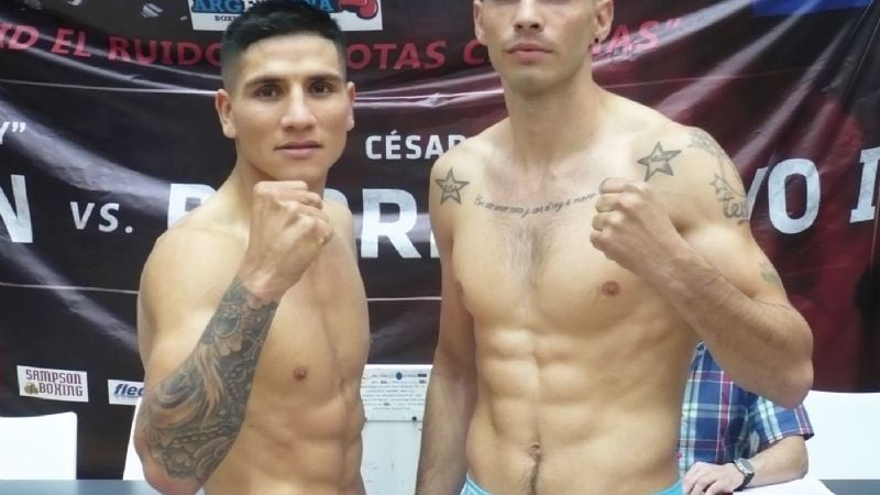 “La Joya” Barrionuevo expone su corona ante el “Chucky” Verón