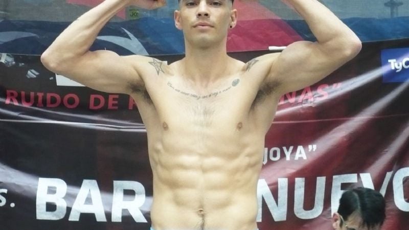 “La Joya” Barrionuevo expone su corona ante el “Chucky” Verón