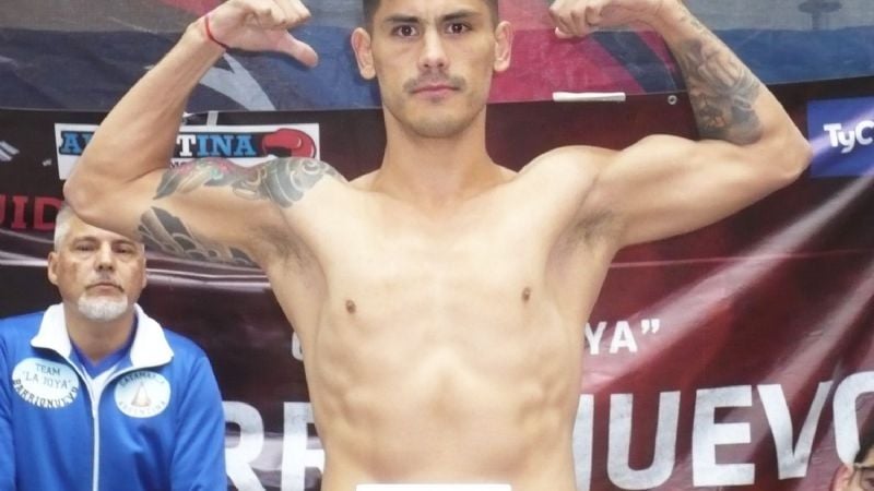 “La Joya” Barrionuevo expone su corona ante el “Chucky” Verón