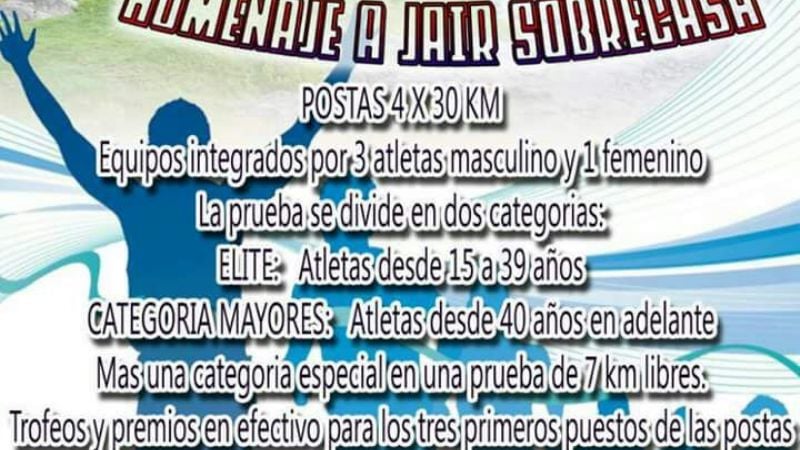 Maratón en Homenaje a "Jair Sobrecasa"