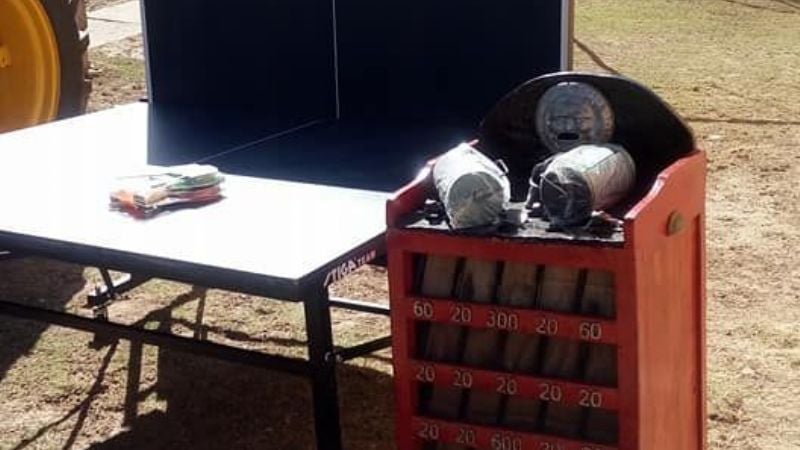 Donaron juegos para adultos mayores en Mutquín