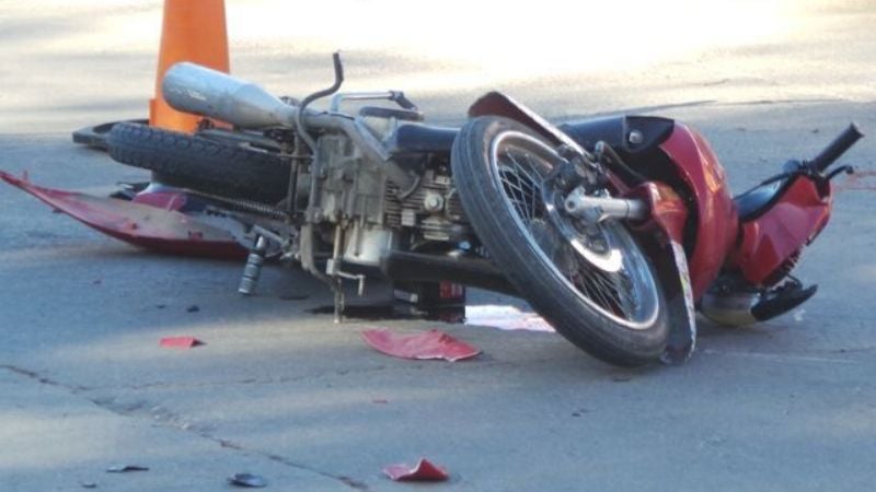 Dos heridos en accidentes motociclísticos