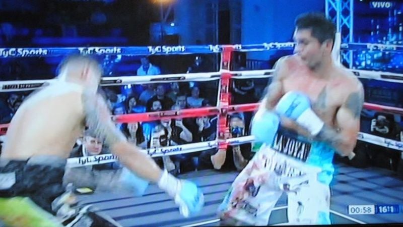 Con un gran nocaut, Barrionuevo les ganó a todos