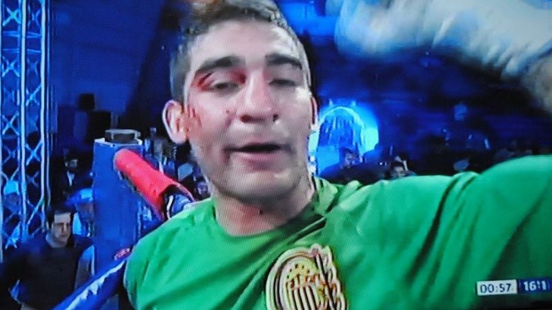 Con un gran nocaut, Barrionuevo les ganó a todos