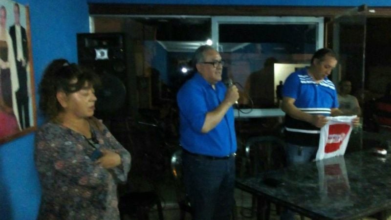 Importante reunión peronista en la sede "Ernesto Tito Polti" de Recreo