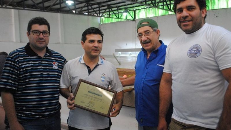 Hugo Chacón campeón del tiro entre periodistas deportivos