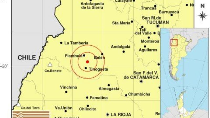 La semana arrancó con un temblor en el Oeste
