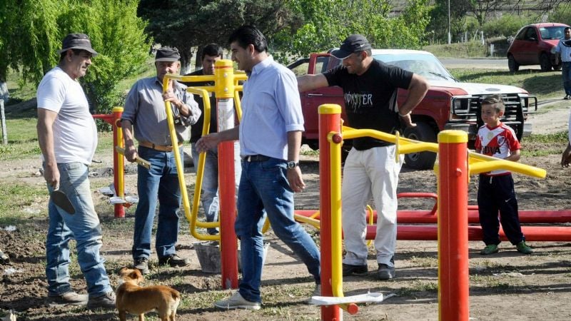 Cordero puso en marcha obras en La Higuera