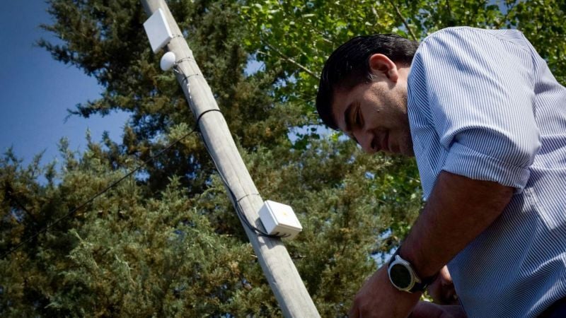 Cordero puso en marcha obras en La Higuera