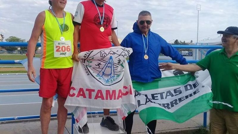López campeón argentino en los 5.000 Mts. de marcha