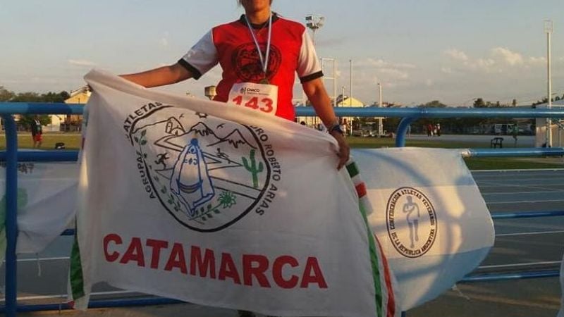 López campeón argentino en los 5.000 Mts. de marcha