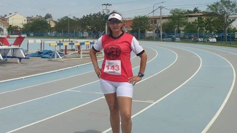 López campeón argentino en los 5.000 Mts. de marcha