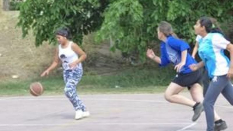 Estudiantes de Las Estancias en Andalgalá