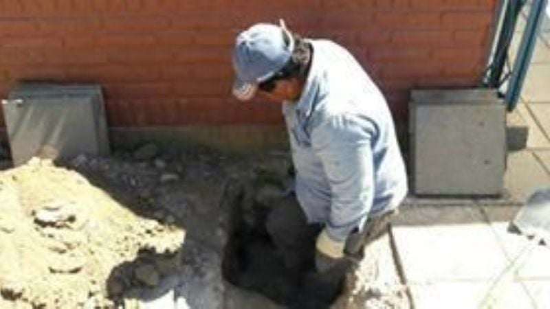 Conexión de cloacas de la Escuela Normal de Andalgalá