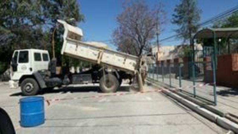 Conexión de cloacas de la Escuela Normal de Andalgalá