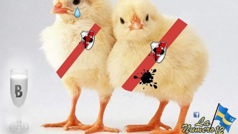 River humillado  con las cargadas en las redes sociales